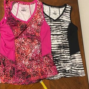 BUNDLE-Tek Gear Pink and Black Women's Tops